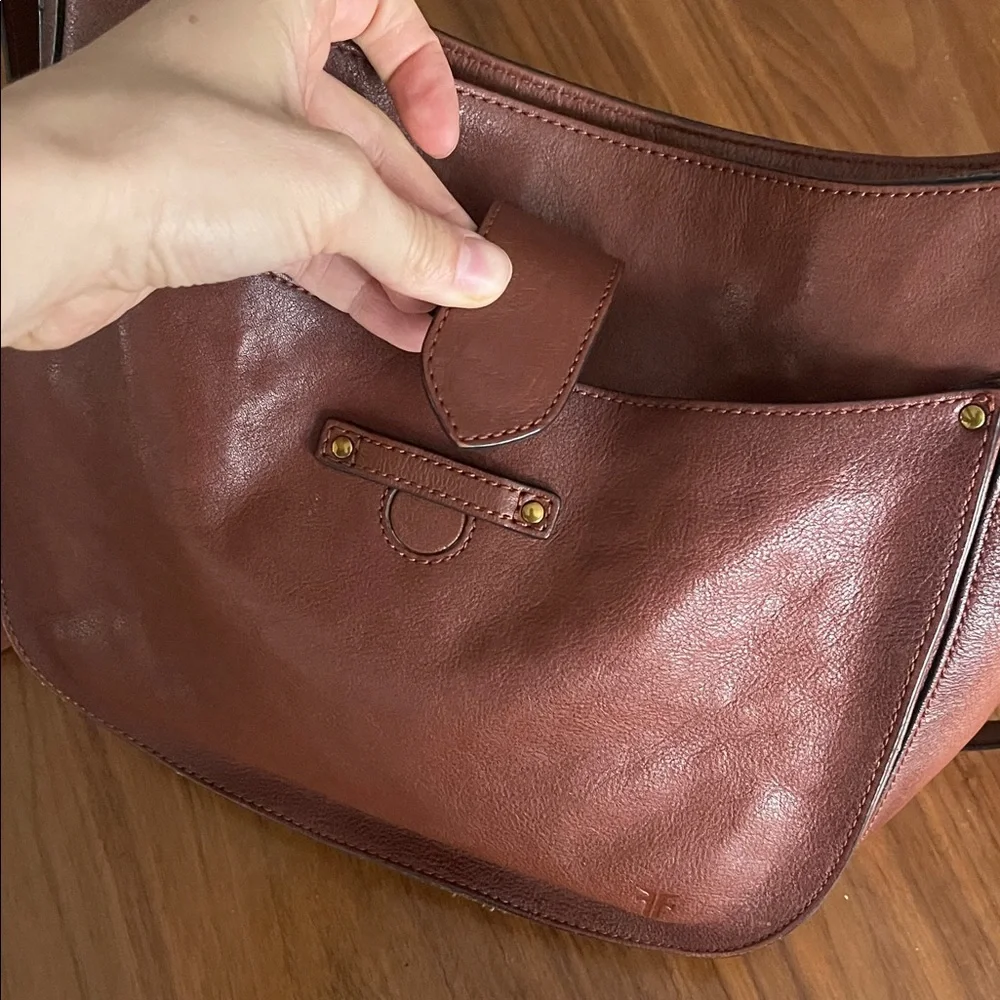 Frye Olivia Crossbody Leather Bag - Picture 2 of 10